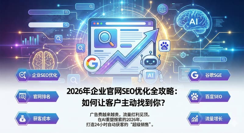 2026年企业官网SEO优化全攻略：如何让客户主动找到你？