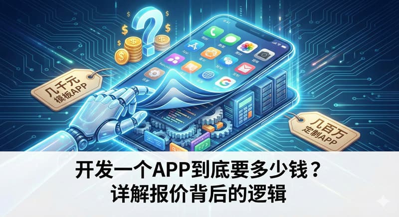 开发一个APP到底要多少钱？详解报价背后的逻辑