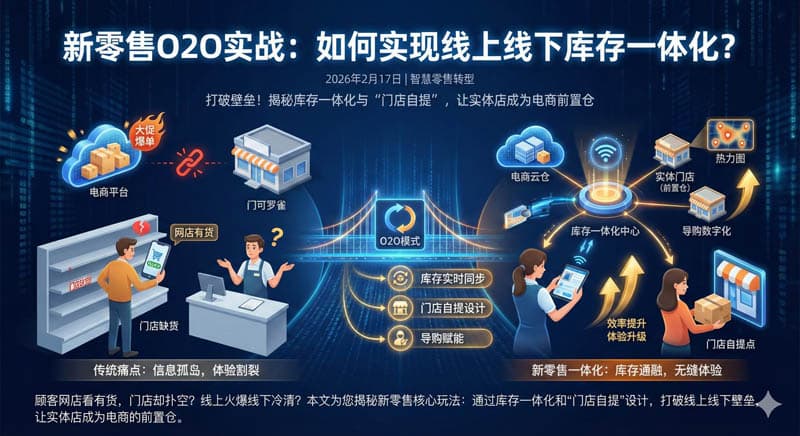 新零售O2O实战：如何实现线上线下库存一体化？