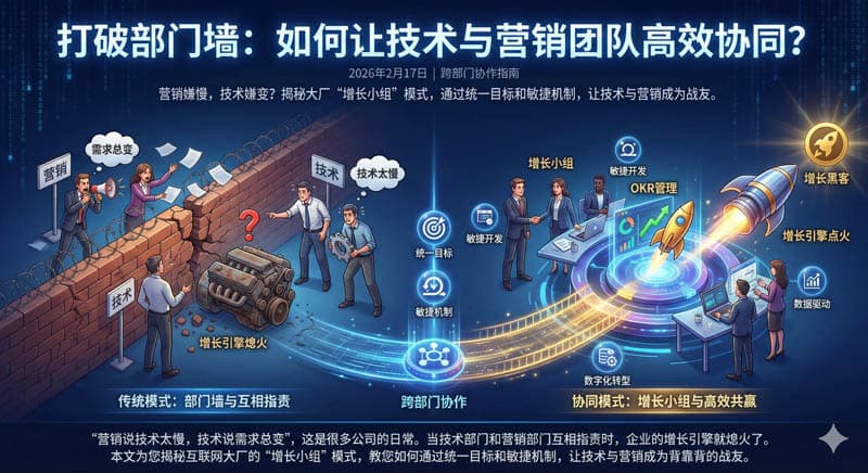 打破部门墙：如何让技术与营销团队高效协同？