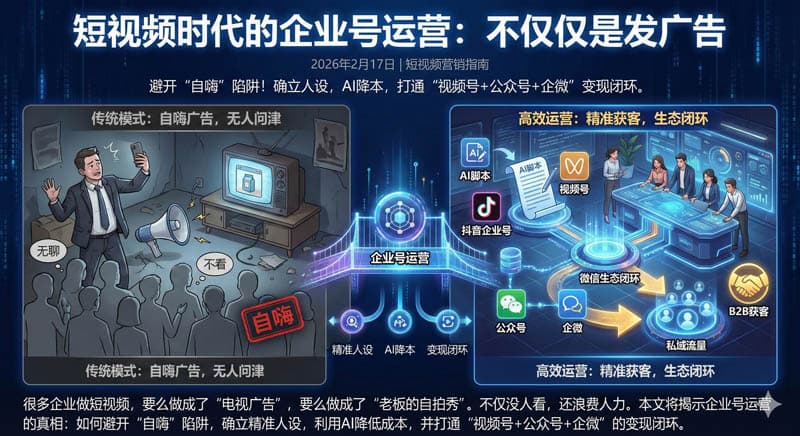 短视频时代的企业号运营:不仅仅是发广告